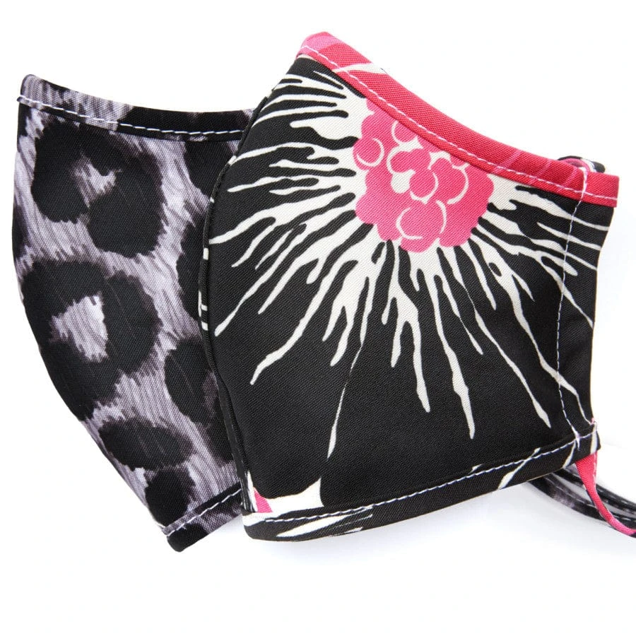 Animal Floral Face Mask (2 Pack) 1 Animal Floral Face Mask (2 Pack)