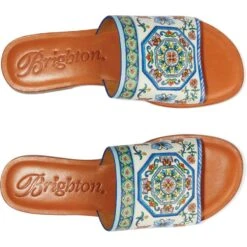 Arte Flat Sandals -Brighton arte flat sandals white multi 3