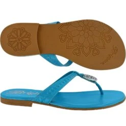 Ava Sandals -Brighton ava sandals teal 2