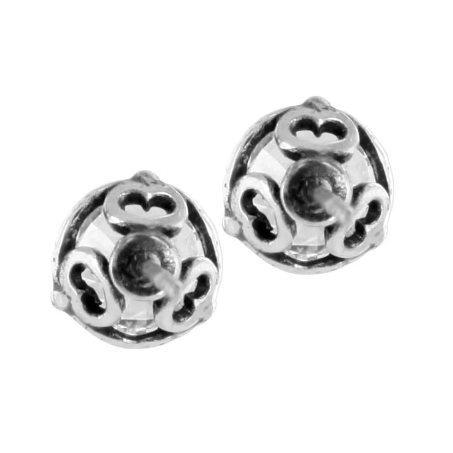 Brilliance 7MM Post Earrings 3 Brilliance 7MM Post Earrings - Image 3