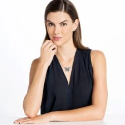 Brilliance 7MM Post Earrings 7 Brilliance 7MM Post Earrings -Brighton brilliance 7mm post earrings silver 3