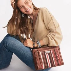 Cate Cross Body Organizer -Brighton cate cross body organizer bourbon 5