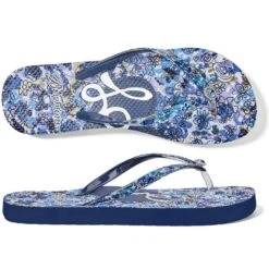 Dahlia Flip Flops -Brighton dahlia flip flops blues 2 34346c2b 6b6a 4c18 9585 2a40ab4a4e0e