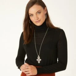 Ethiopian Convertible Cross Necklace 7 Ethiopian Convertible Cross Necklace -Brighton ethiopian convertible cross necklace silver 3 5ae0d576 42fd 4604 83a0 9cf0f49bd0f3