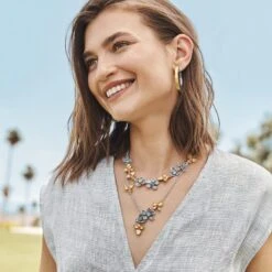 Everbloom Jardin Y Necklace -Brighton everbloom jardin y necklace silver gold 4