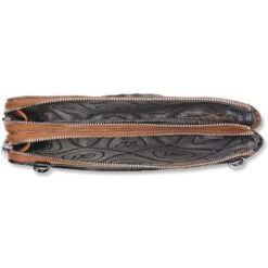 Ferrara Duet Zip Pouch 22 Ferrara Duet Zip Pouch -Brighton ferrara duet zip pouch black brown 1