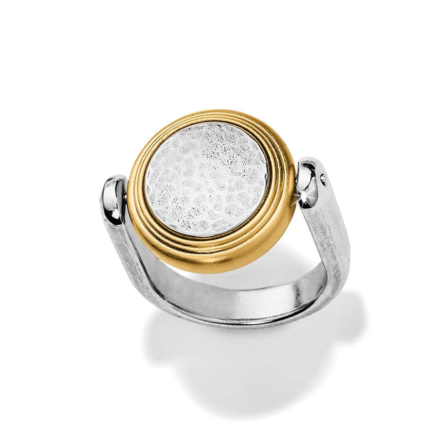 Ferrara Two Tone Reversible Ring 2 Ferrara Two Tone Reversible Ring - Image 2