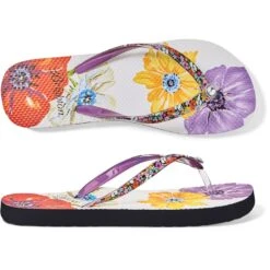 Floret Flip Flops -Brighton floret flip flops multi 2 c45f8415 a456 4422 8056 eeaec149ec6c