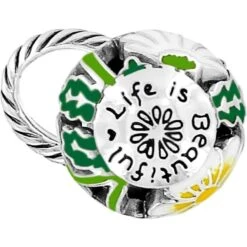 Flower Bulb Charm 6 Flower Bulb Charm -Brighton flower bulb charm silver multi 2 ccc0c300 39a5 499d 84a4 9f354f974c8a