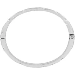 Footprints Hinged Bangle -Brighton footprints hinged bangle silver 2 b894b4bf e4ff 414e b521 9b934611a20d