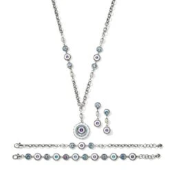 Halo Light Pearl Necklace -Brighton halo light pearl necklace white pearl 2