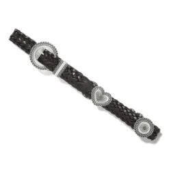 Heart Concho Belt 5 Heart Concho Belt -Brighton heart concho belt black 2