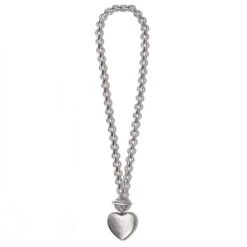 Inner Circle Heart Toggle Necklace 16 Inner Circle Heart Toggle Necklace -Brighton inner circle heart toggle necklace silver 1