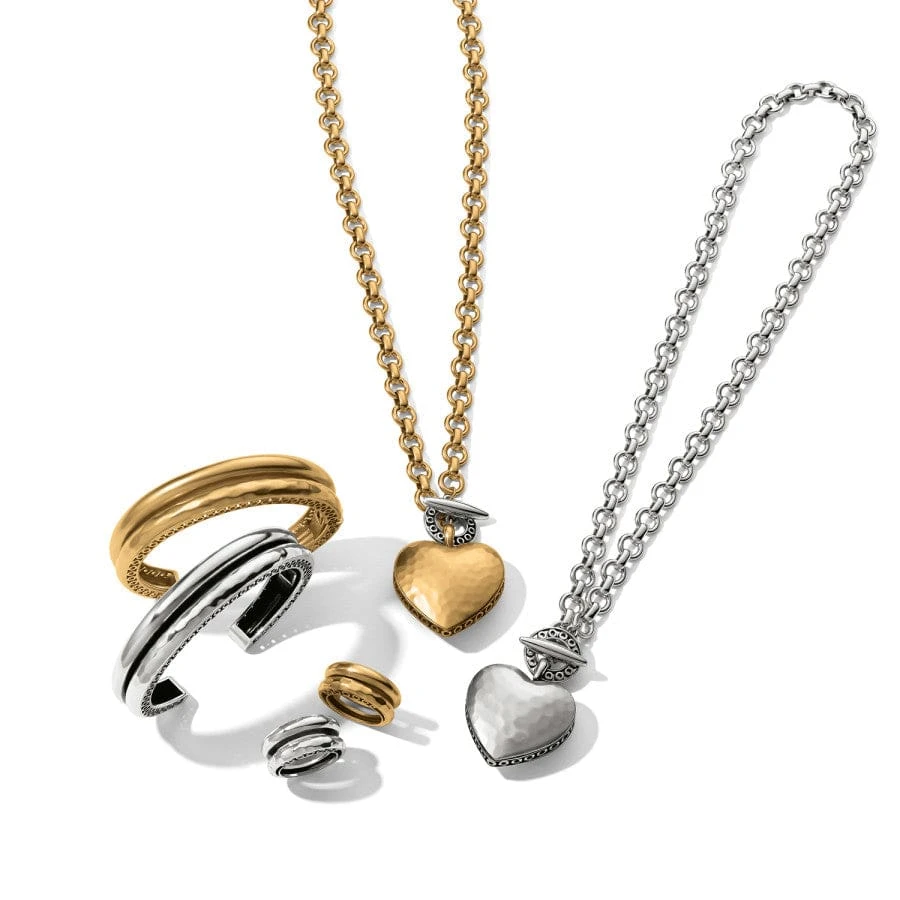 Inner Circle Heart Toggle Necklace 9 Inner Circle Heart Toggle Necklace - Image 9