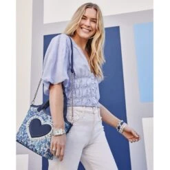 Love Bouquet Small Tote 9 Love Bouquet Small Tote -Brighton love bouquet small tote midnight 4 ec75e4c7 0bb0 4f6b a157 af200d30b35c