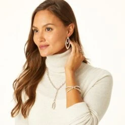 Meridian Swing Y Necklace -Brighton meridian swing y necklace silver 3 45368440 8a9a 4e34 9afa 299f3d087c0c