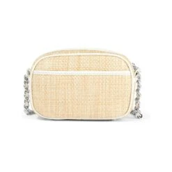 Rosie Straw Camera Bag -Brighton rosie straw camera bag white 2