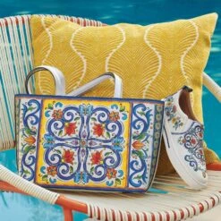 Salon Sneakers -Brighton salon sneakers white multi 4