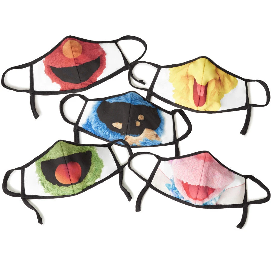 Sesame Street All Characters Child Face Mask (5 Pack) 1 Sesame Street All Characters Child Face Mask (5 Pack)