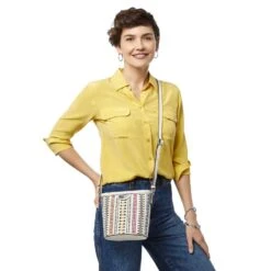 Sevilla Isadora Small Bucket Bag -Brighton sevilla isadora small bucket bag white multi 3